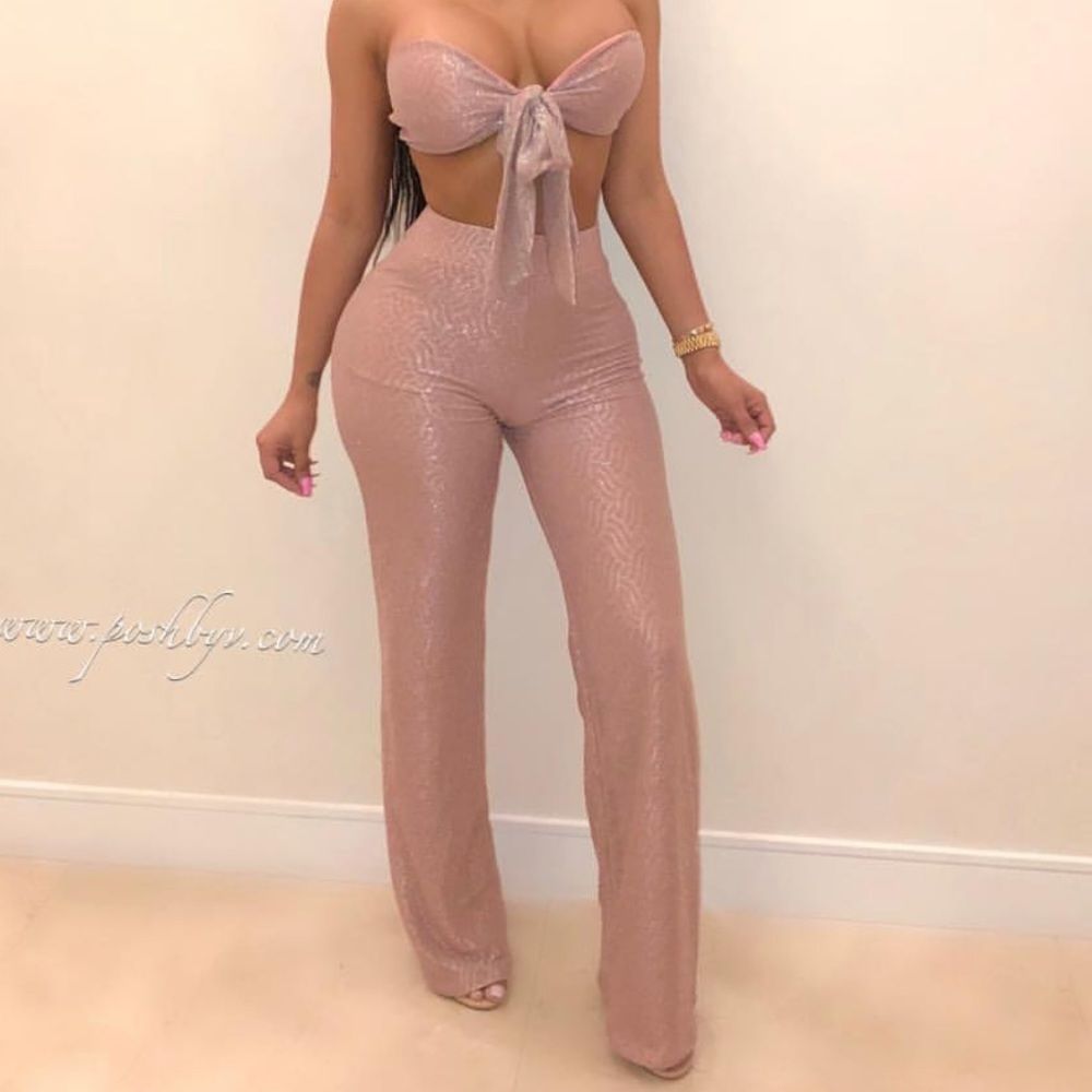 BLUSH - Pant Set